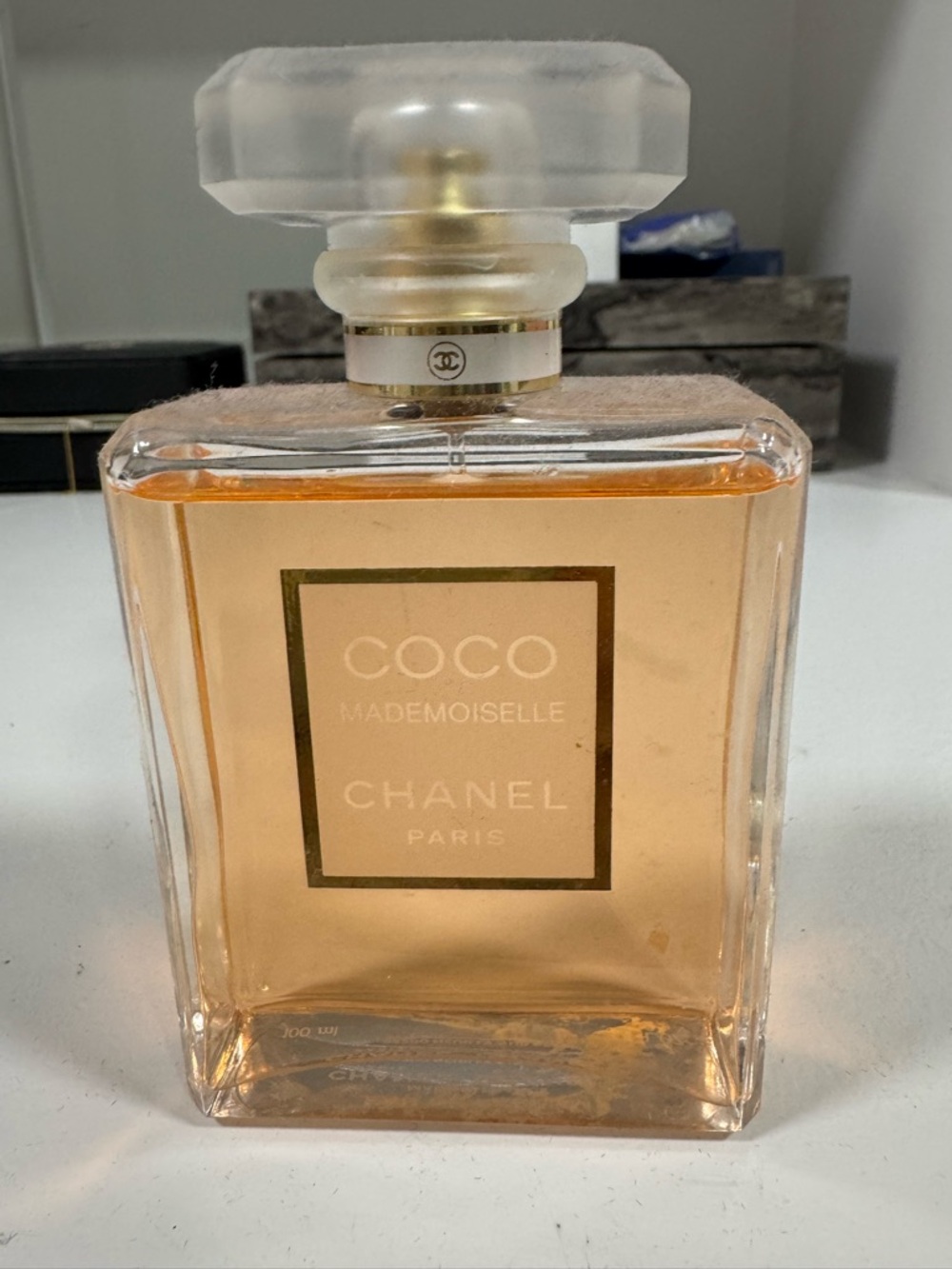 Chanel Coco Mademoiselle Eau de Parfum 100ml Partial Bottle Authentic - Picture 2 of 3